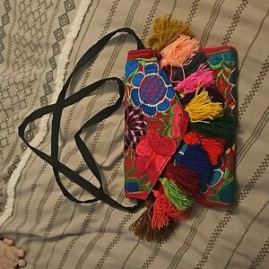 Mexican purse - embroidered